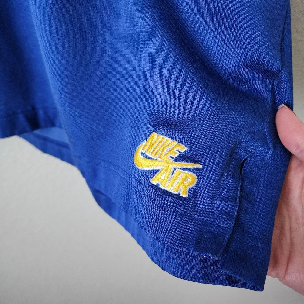 NIKE AIR x VINTAGE The Game Jersey in Blue / Gold Yellow Size‎ L